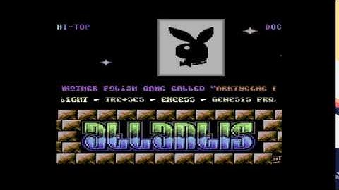 Atlantis - Atlantis Intro (Bunny) | C64 Crack Intro