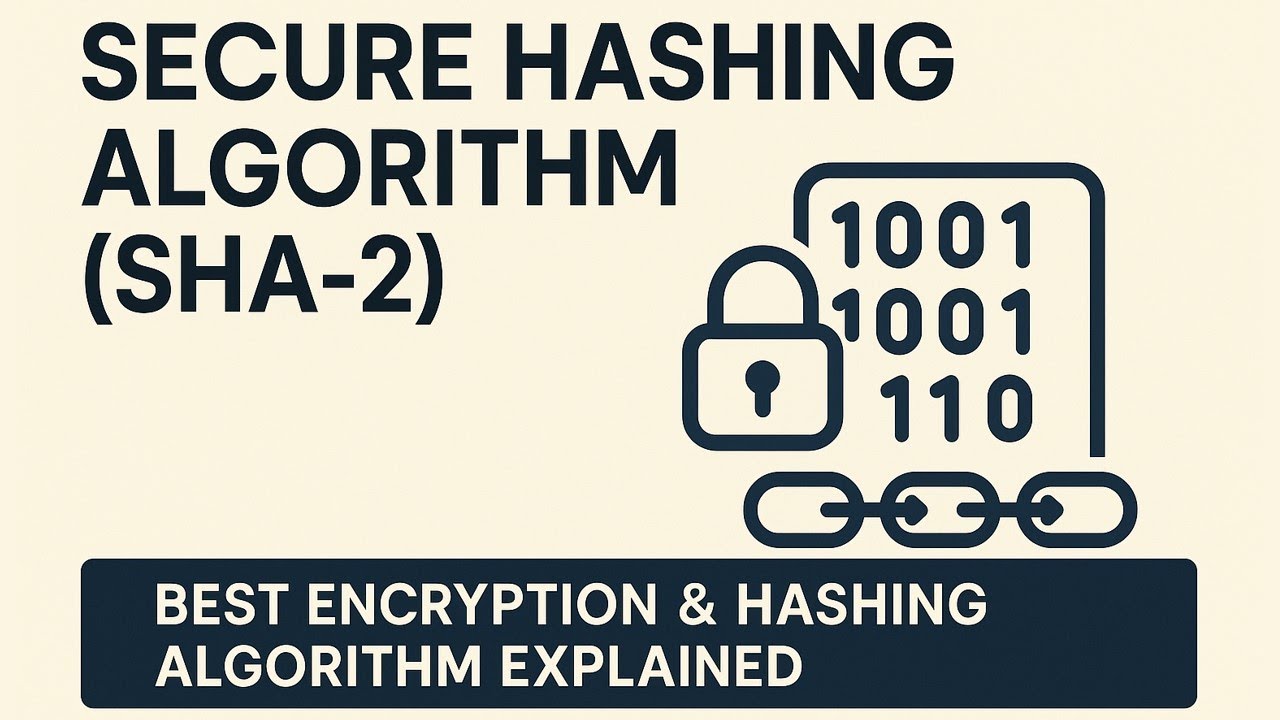 Secure Hashing Algorithm (SHA-2) | Best Encryption & Hashing Algorithm ...