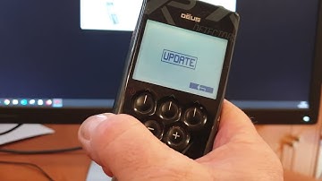 XP Deus 1 updating to version 6 and pairing the WSA headphones