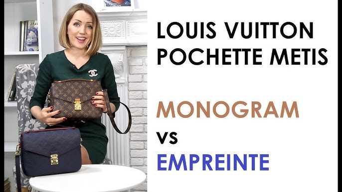 Louis Vuitton Reverse Vs. Monogram Pochette Metis Comparison 