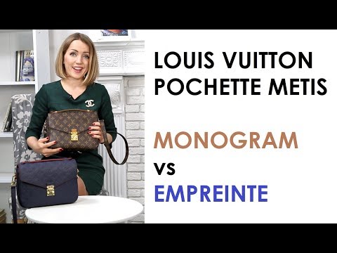 Monogram or Empreinte? Louis Vuitton Pochette Metis Review #lv_bagaholic  #lvmetis 