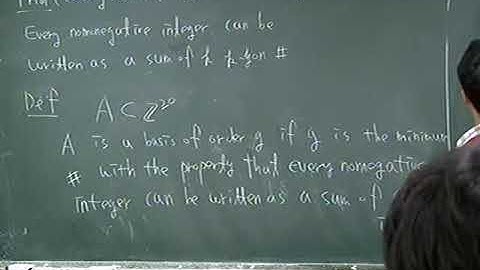 Lee JoonHo (KAIST) / Waring