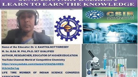 CSIR NET JRF CHEMICAL SCIENCE JUNE 2015 PART B SERIES 2