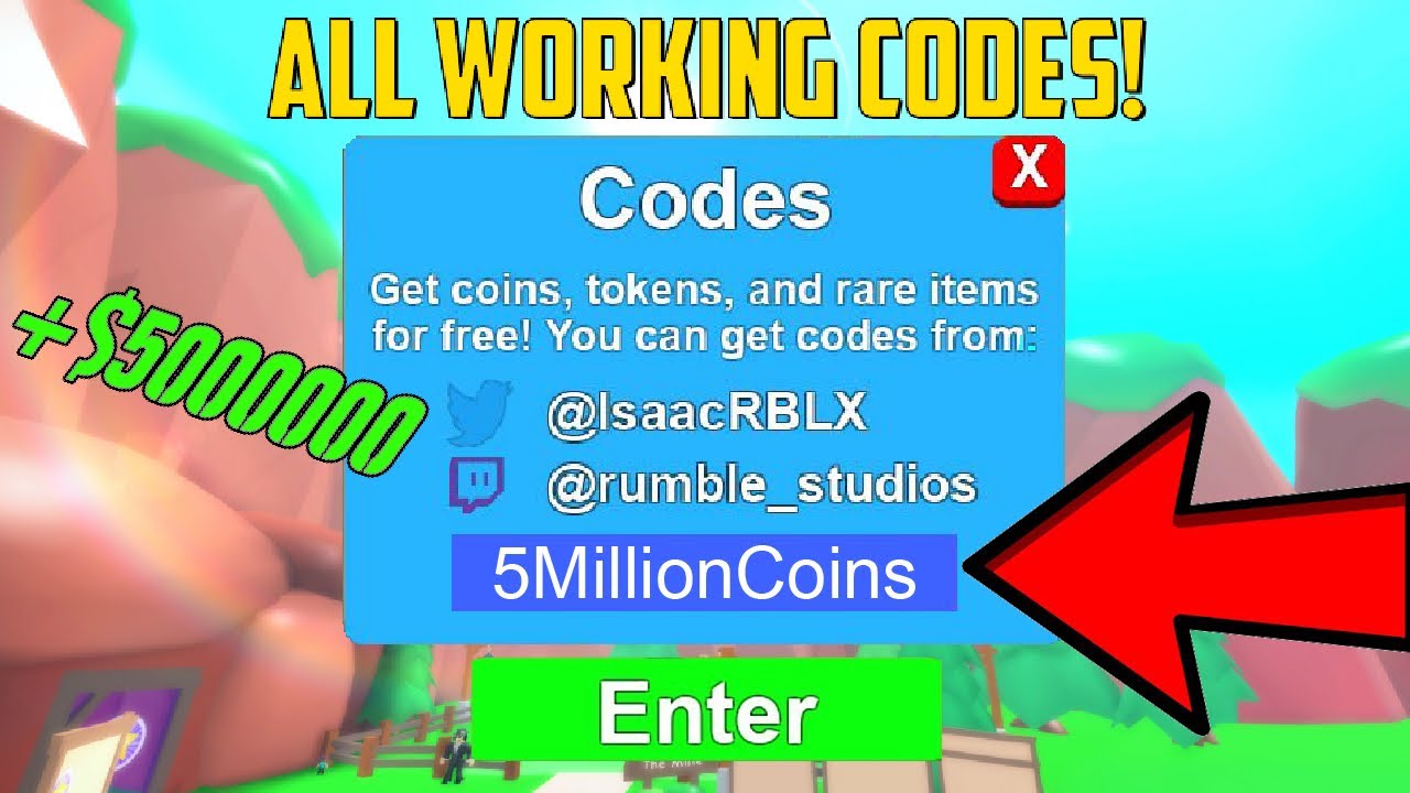 all-new-working-mining-simulator-codes-2020-mythical-hat-crates-roblox-youtube
