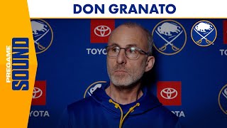 "They've Settled Into A Pair" | Buffalo Sabres Coach Don Granato On Connor Clifton, Jacob Bryson