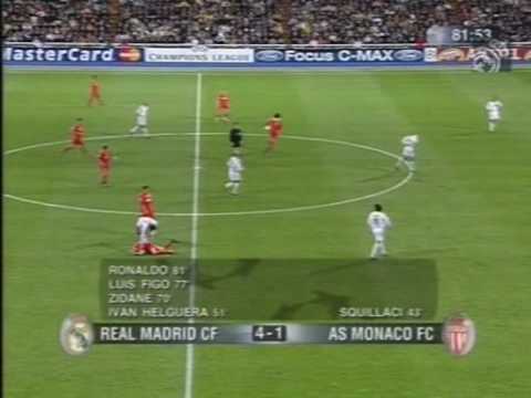 9/10 Real Madrid - AS Monaco , 1/4 CL Final 1st leg,2nd half