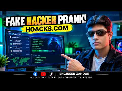 HOACKS.COM Hacker Prank 😱 | Fake Hacking Simulator Full Tutorial