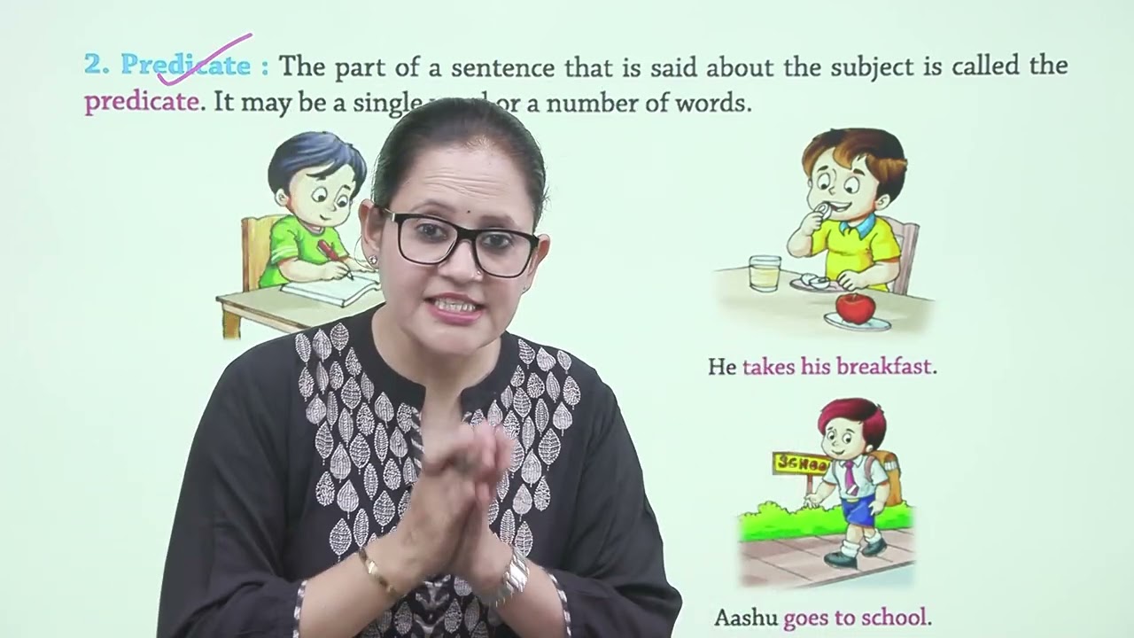 Ch 3 | Subject And Predicate |  Grammar Tree | Class 04 | Growing Mind | For Children