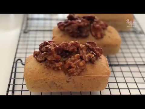 Caramel Walnut Pound Cake 焦糖核桃磅蛋糕