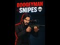 They Feared The Boogeyman 💀 John Wick Snipes | #gaming #fortnite #shorts #fortniteclips