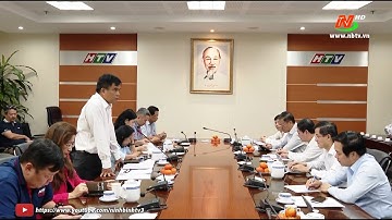 Đoàn công tác của tỉnh Ninh Bình khảo sát và làm việc với các đơn vị truyền thông tại thành phố HCM