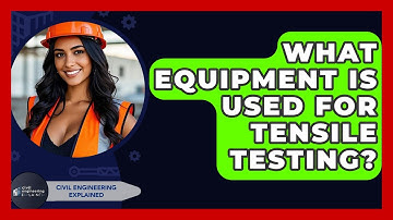What Equipment Is Used For Tensile Testing? - Civil Engineering Explained