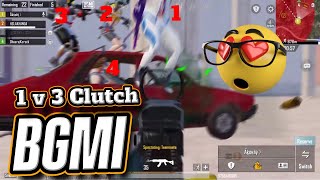 Akshays Insane 1 v 3 Clutch BGMI Montage? bgmilive seenugaming kannadalive