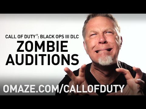 Call of Duty oficial: Black Ops 3 - Audições de zumbis de celebridades // Omaze