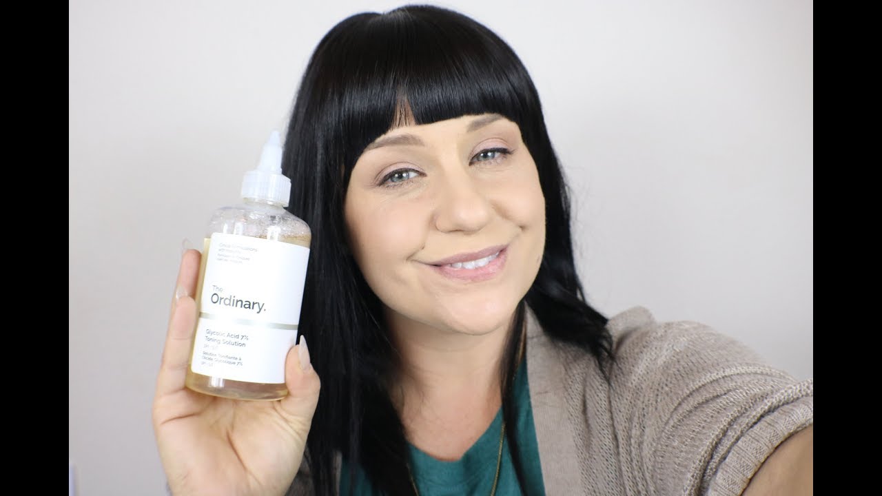 The Ordinary Glycolic Acid 7 Toning Solution Review & Demo YouTube