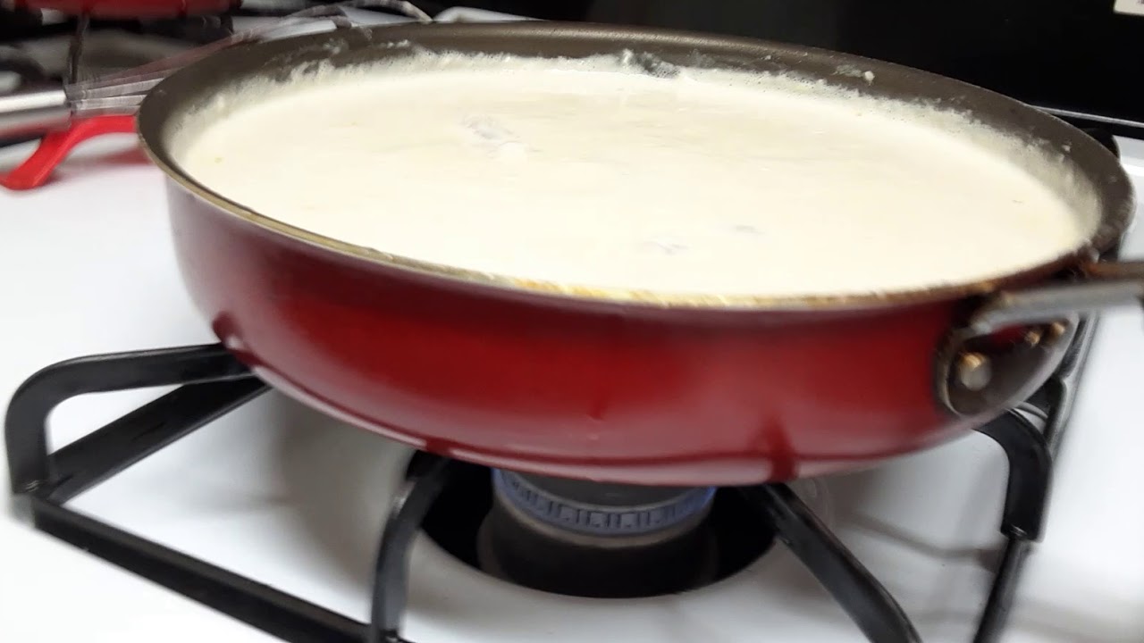 Part 2 of the making of homemade Alfredo sauce, with shrimp& scallops alfredo - YouTube