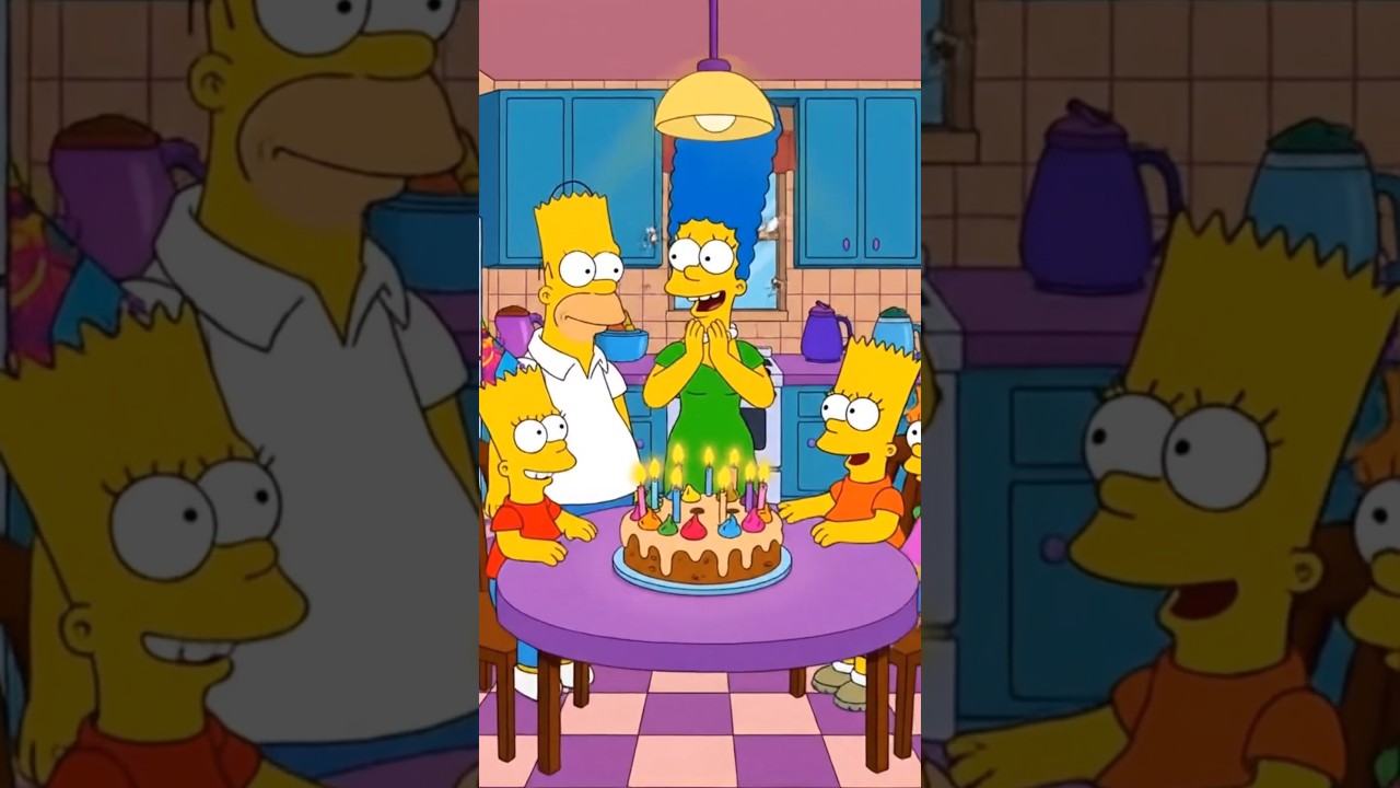 The Simpsons Heartwarming Family Story: Bart & Lisa’s Cake Baking Adventure | Emotional Cartoon