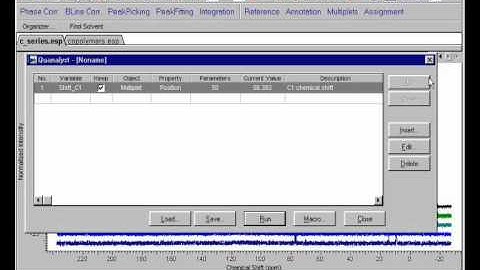 ACD/NMR Manager Quanalyst