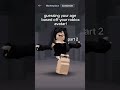 guessing your age based off your roblox avatar! part 2! 💓 || #roblox #shorts #age #guessing