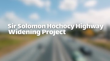 Widening of the Sir Solomon Hochoy Highway