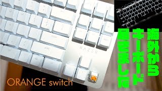 RAZER BLACKWIDOW LITE MERCURY WHITE キーボード - YouTube