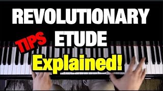 Chopin Etude Op 10 No 12 Revolutionary Piano Tutorial (How to Play Lesson)