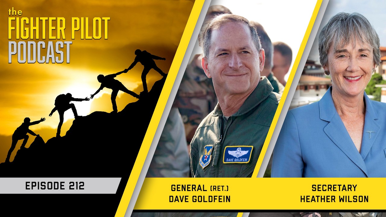 212 - Four Stars, One Secretary, Zero Ego - Gen. Goldfein & Sec. Wilson on Servant Leadership