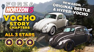 Forza Horizon 5 - All Vocho Story Chapters (3 Stars)