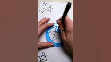 Star 🌟 SPIROGRAPH ART  #spirograph #satisfying #star