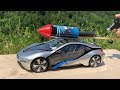 Rocket powered BMW i8 RC CAR !!