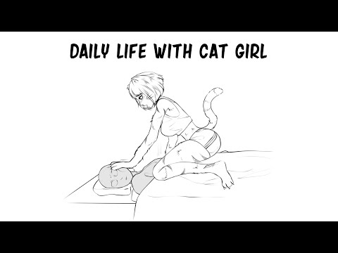 Daily Life with Cat Girl (Part 1)| Bread-N-Butter comic