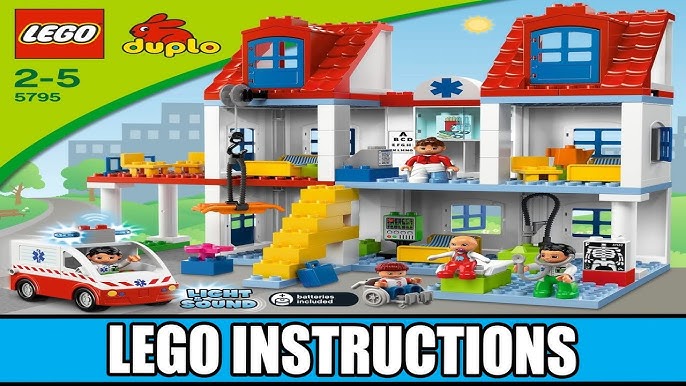 LEGO Instructions - Big City Hospital - 5795 (LEGO DUPLO) - YouTube