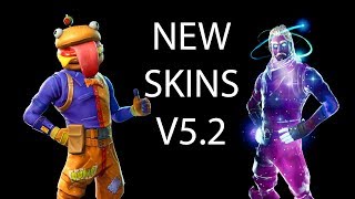 New Leaked Skins - Season 5 - V5.2 Patch - Beef Boss - Galaxy - Panda - Fortnite Battle Royale