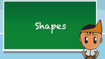 Learn Indonesian online - Shapes - Lesson 28