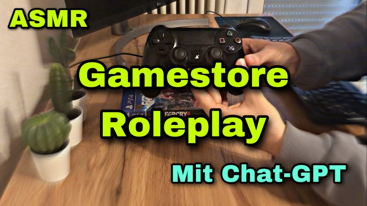ASMR Gamestore Roleplay von Chat-GPT | [Deutsch] | ASMR ShadoWw