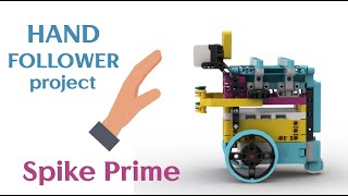 Hand Follower Robot Spike Prime