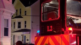 3 families displaced after Fall River fire