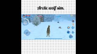 playing Arctic Wolf sim. part 1| White Wolf 🐺 screenshot 4
