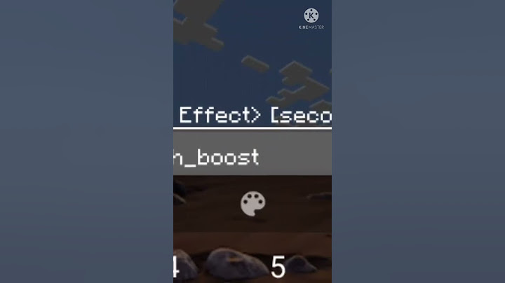 Tutorial de como colocar efeito no (Minecraft)