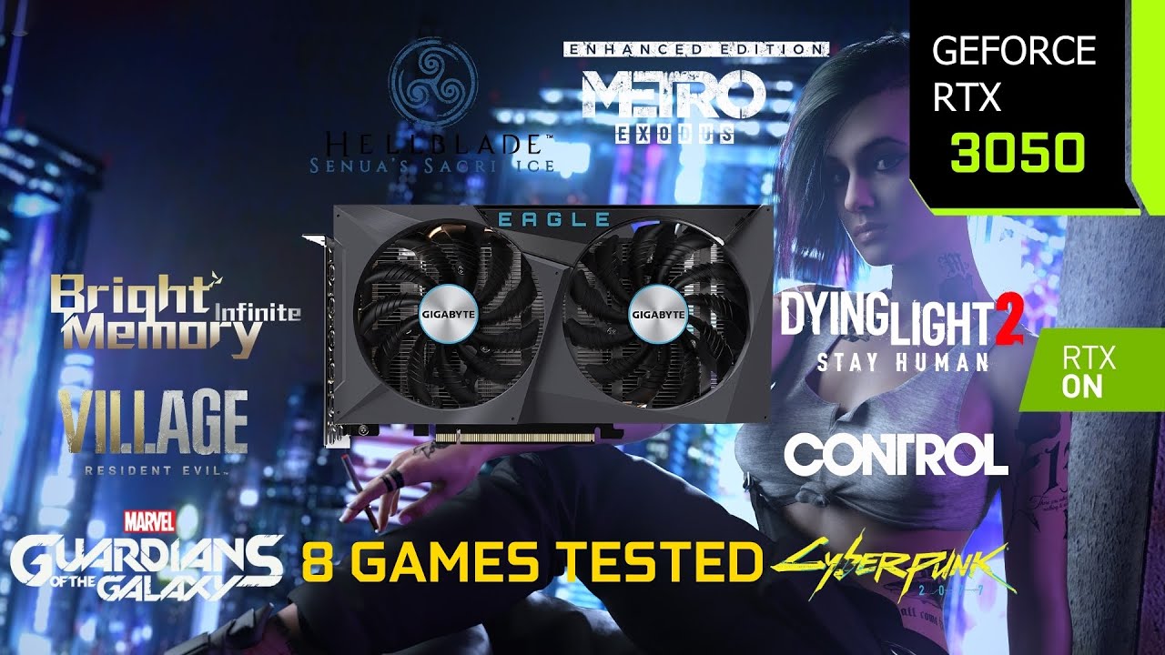 RTX 3050 - How Good Can it Run Ray Tracing? | Test in 8 Games at 1080p | DLSS 2.3 | i7 10700F