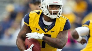 Rushel Shell (WVU RB) vs Maryland 2015