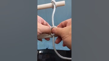 cách buộc thang dây chuẩn nhất nhanh nhất chắc chắc nhất cách 2 #shorts