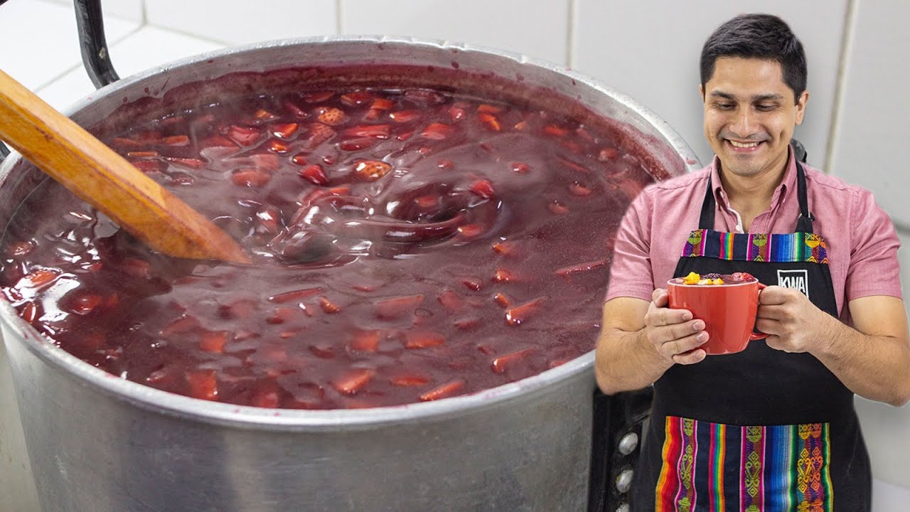 Colada Morada Ecuatoriana Tradicional | Receta Fácil y Auténtica para Día de los Difuntos
