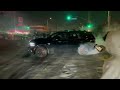 South LA: Street take-over turns ugly when a car crashes into a group of spectators and ...