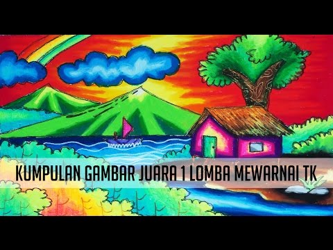 Kumpulan gambar juara 1 lomba mewarnai TK 1 YouTube