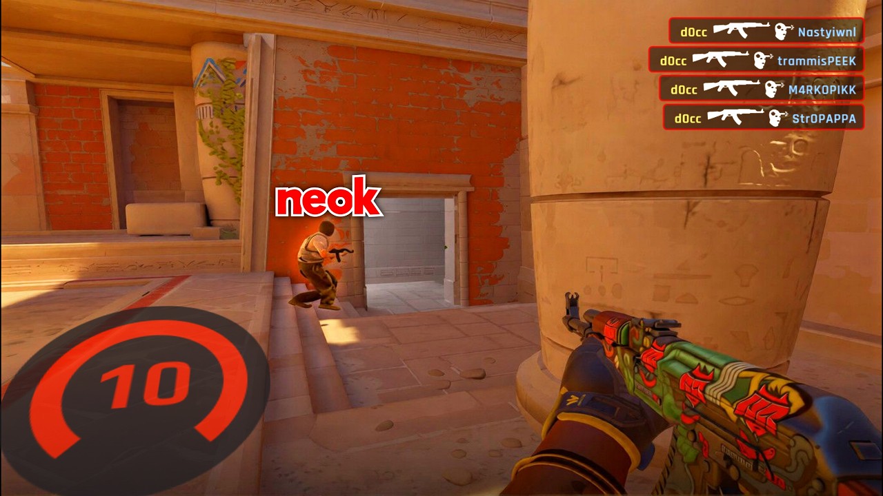 D0cC & NEOK TEAM UP IN FACEIT LOBBY...