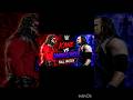 The Undertaker vs Kane Brothers of Destruction WWE 