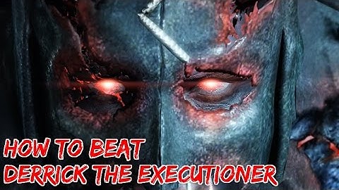 Nioh - How to beat Derrick the Executioner EASY quick guide