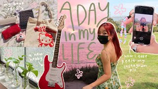 a day in my life: how i take & edit instagram photos, buying my first guitar, + having lots of fun