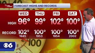 Extreme Heat Warning: Record-breaking high and warmest low temps possible in Virginia